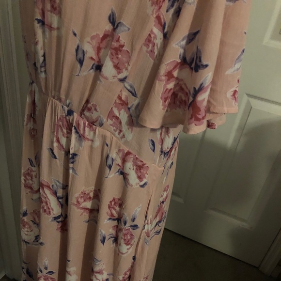 🌼LIKE NEW🌼David & Dani Pretty in Pink Plus Dress - Picture 4 of 13